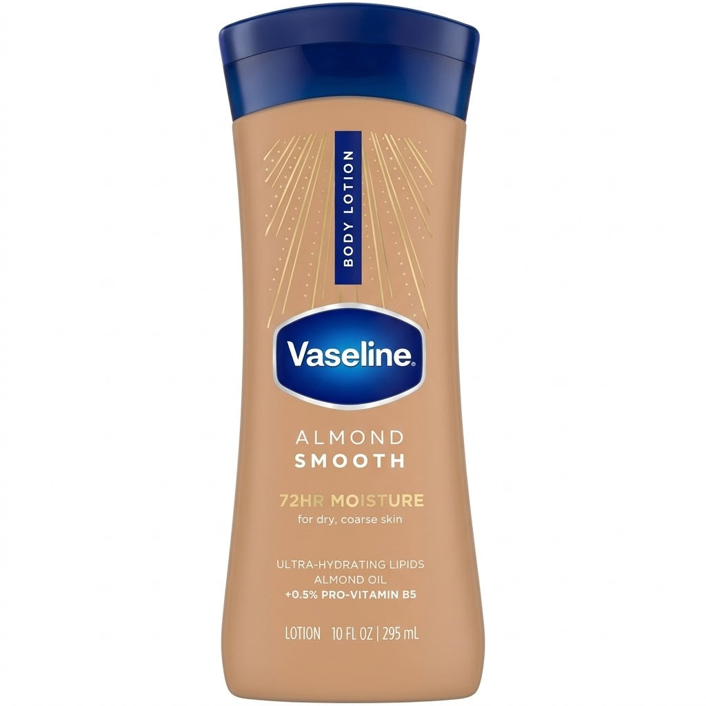 Vaseline Intensive Care Moisturizing Body Lotion with Almond Oil 10 oz.