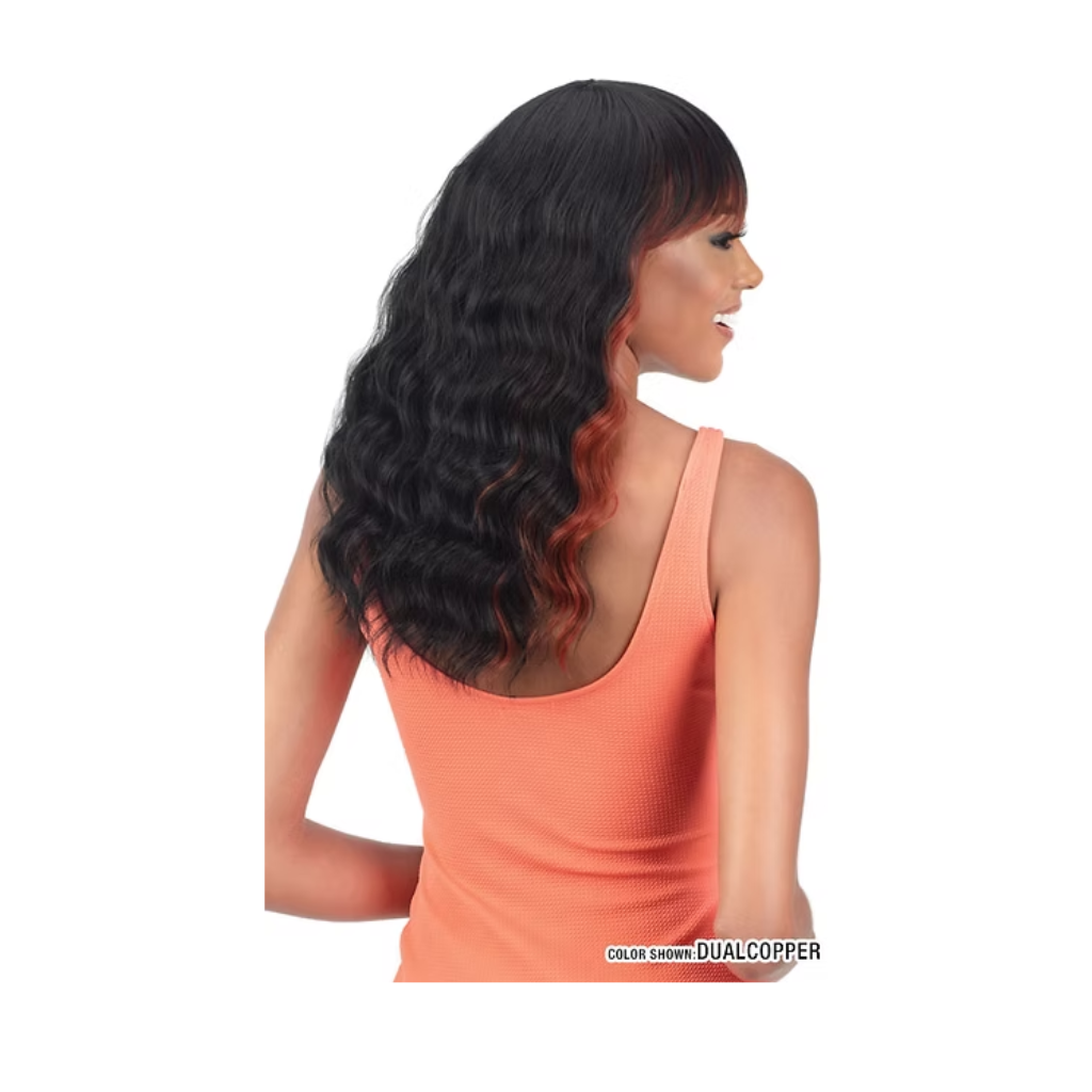 Mayde Beauty Mocha Human Hair Blend Wig -HONEY- - BRAID BEAUTY