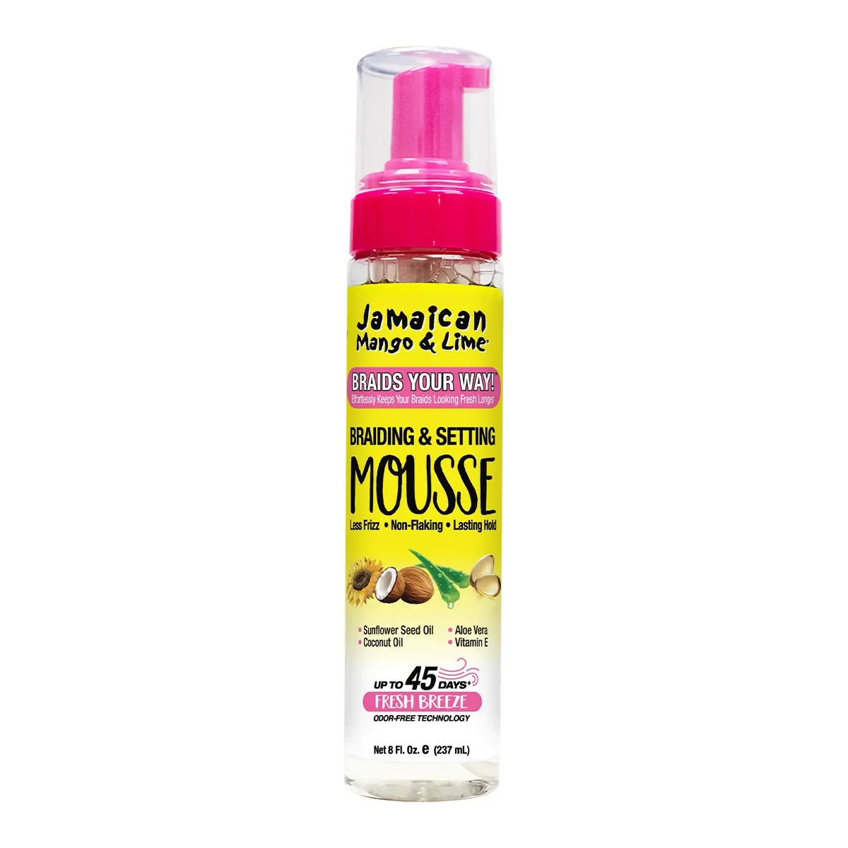 Jamaican Mango Lime - Braid Your Way - Braiding Setting Mousse 8 oz