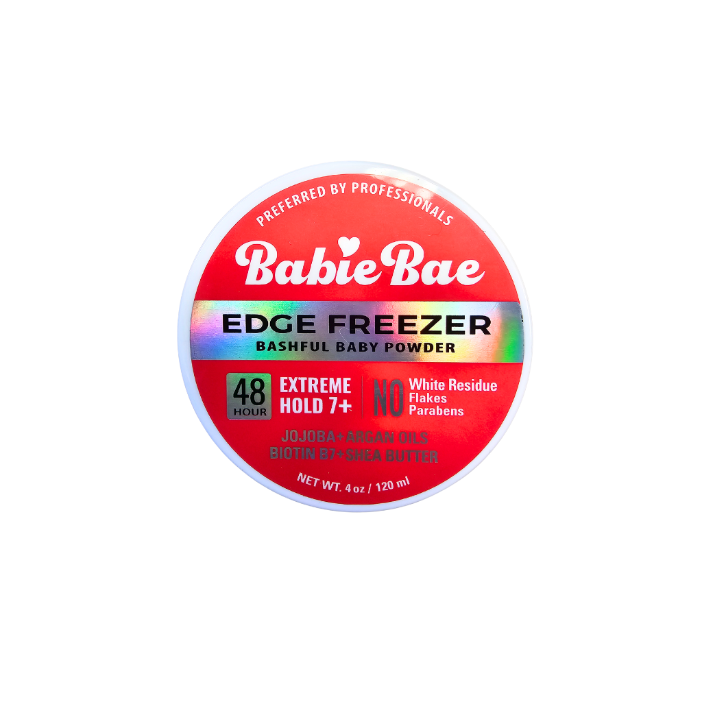 Babie Bae Edge Freezer Bashful Baby Powder 4oz - BRAID BEAUTY