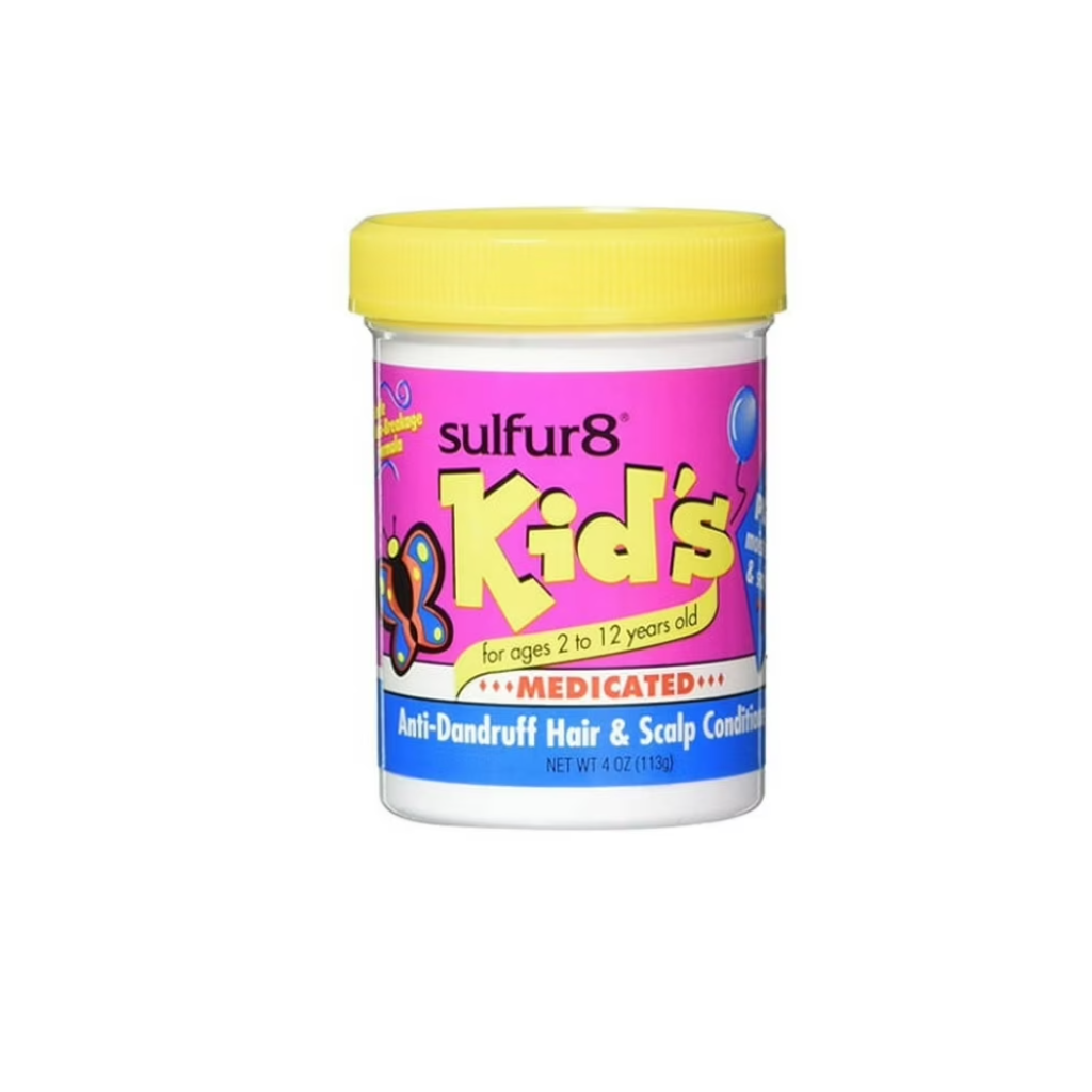 Sulfur8 Kids Medicated Anti-Dandruff Hair and Scalp Conditioner 4 oz - BRAID BEAUTY