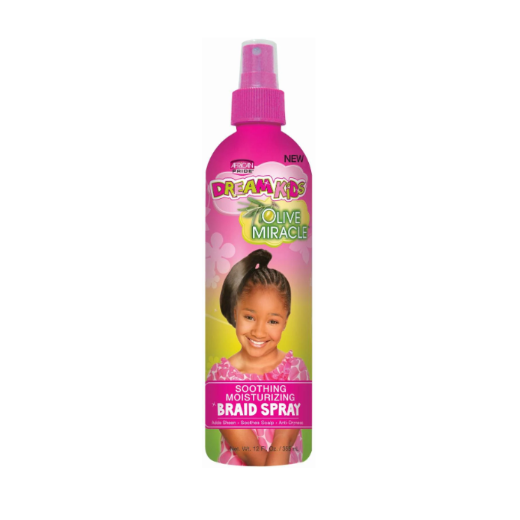 African Pride DREAM KIDS BRAID SPRAY 12 oz - BRAID BEAUTY