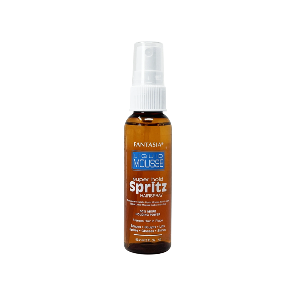 FANTASIA LIQUID MOUSSE  super hold Spritz HARISPRAY 2 oz - BRAID BEAUTY
