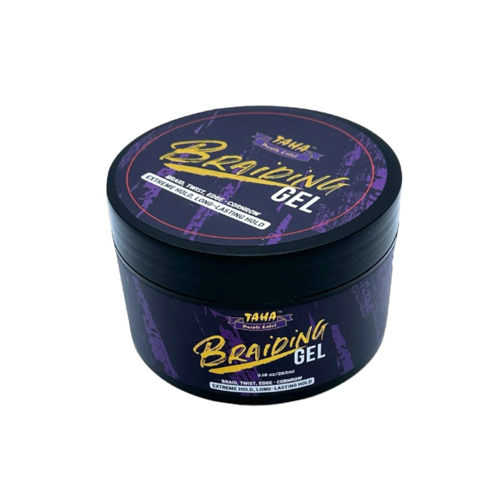Taha Braiding Gel Purple Label 4.17 OZ - BRAID BEAUTY