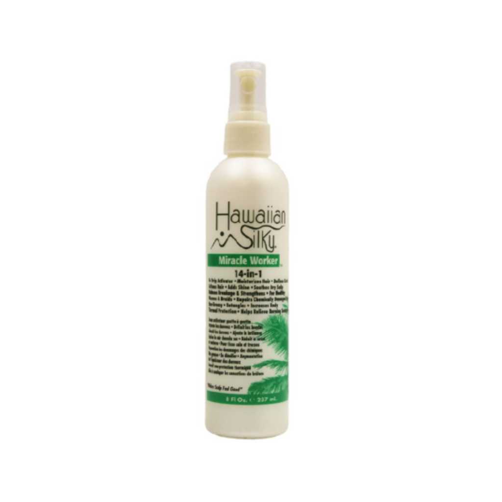 Hawaiian Silky 14-in-1 Miracle Worker 8 OZ - BRAID BEAUTY