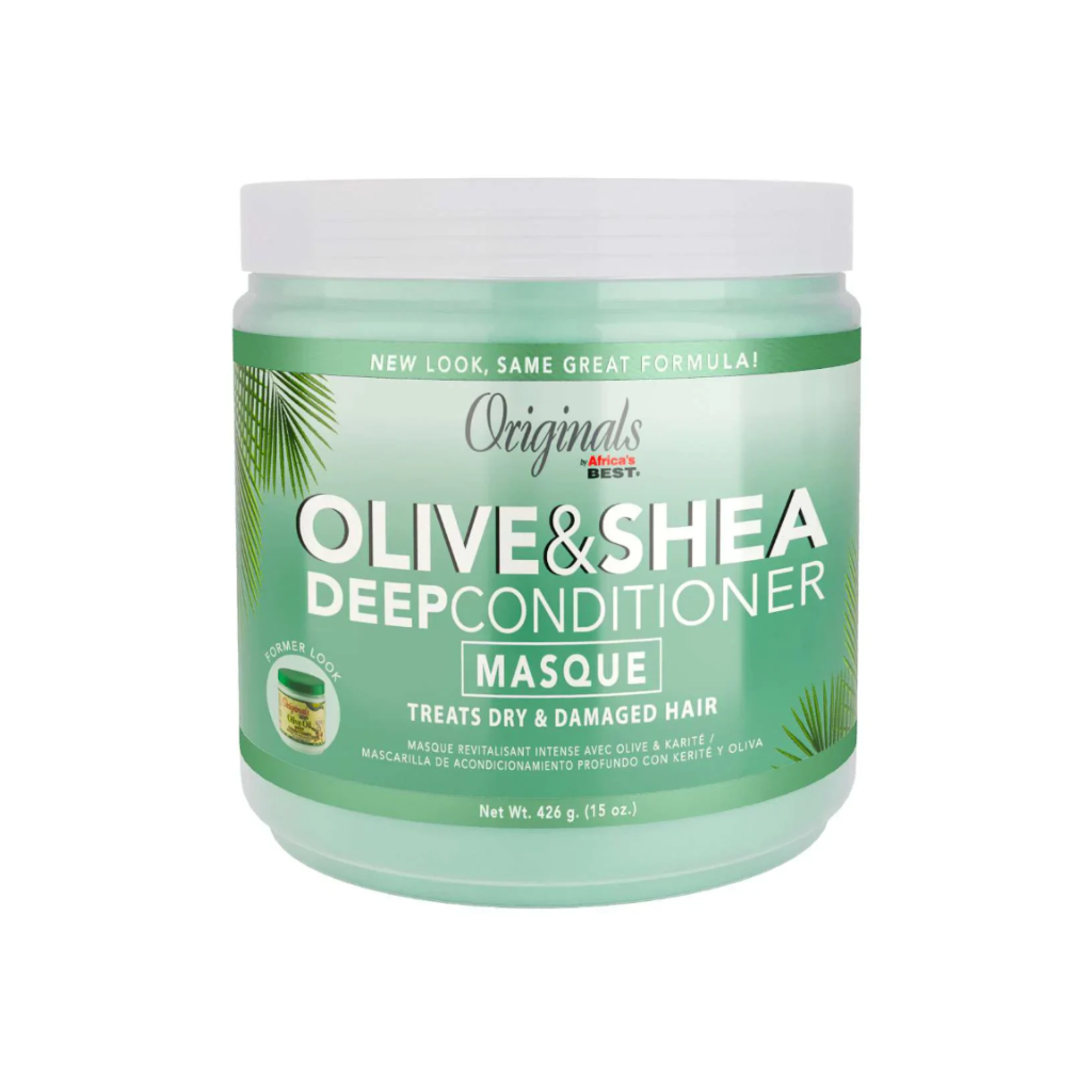 Originals By Africa's Best Olive Shea Deep Conditioning Masque 15 OZ - BRAID BEAUTY