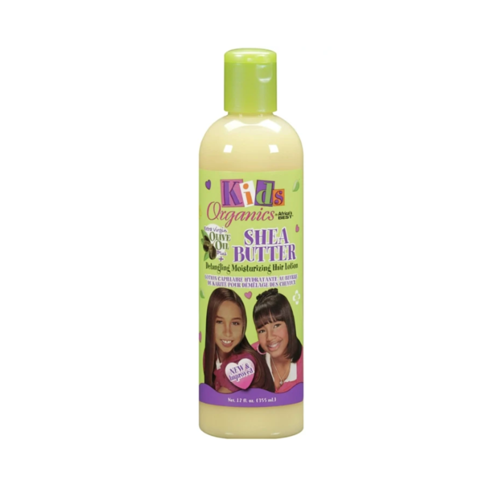 Africa's Best Kids Organics Shea Butter Detangling Moisturizing Hair Lotion 12 OZ - BRAID BEAUTY