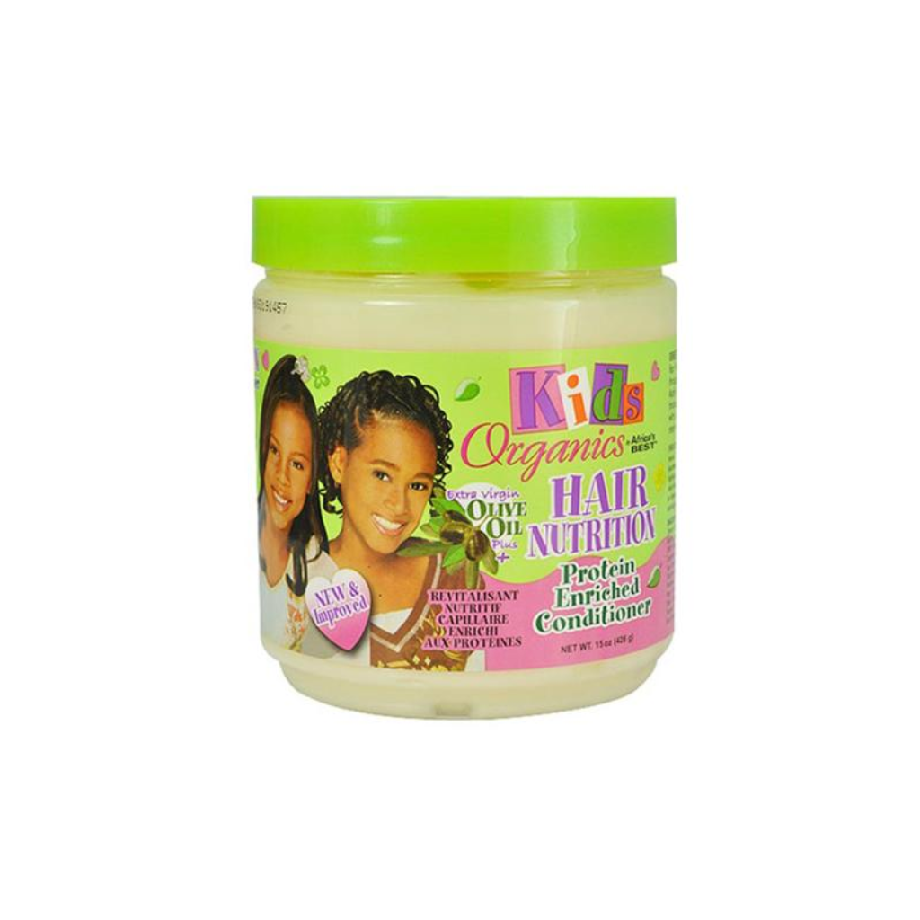 Africa's Best Originals Kids Hair Nutrition Protein Enriched Conditioner 15 OZ - BRAID BEAUTY