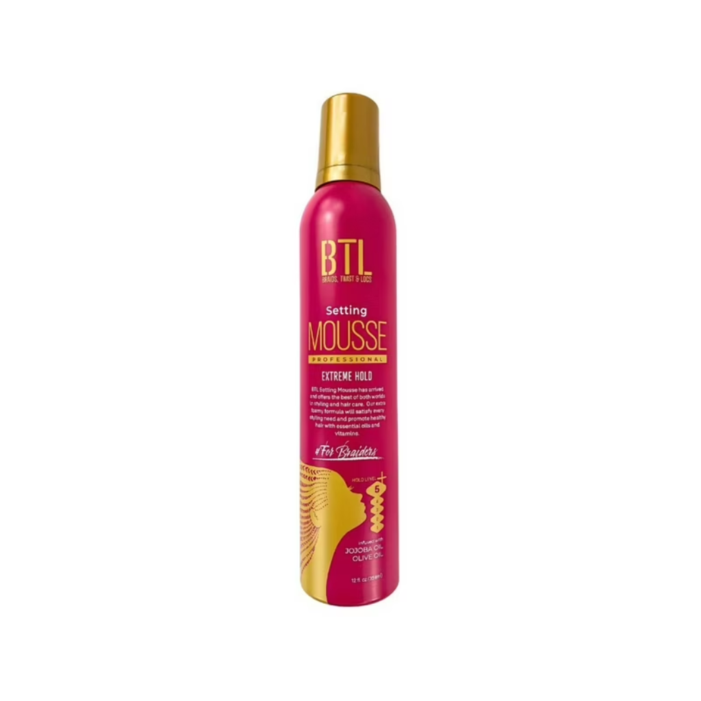 BTL Setting Mousse Extreme Hold 12 oz -PINK-
