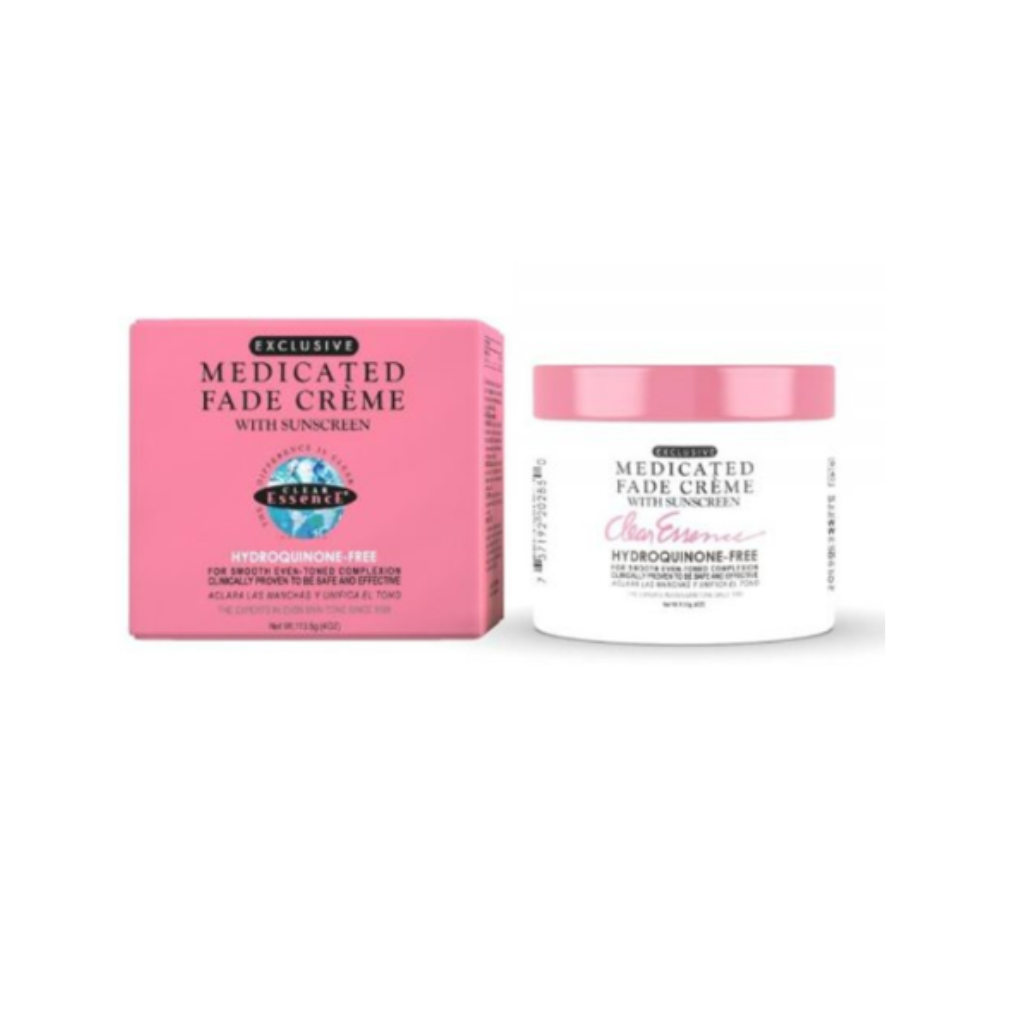 Clear Essence Exclusive Hydroquinone-Free Medicated Fade Creme With Sunscreen 4 oz - BRAID BEAUTY