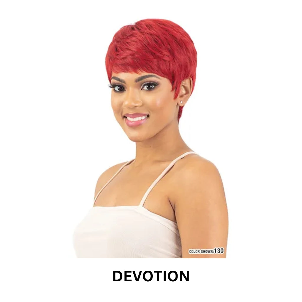 Mayde Beauty Mocha Human Hair Blend Wig -DEVOTION - BRAID BEAUTY