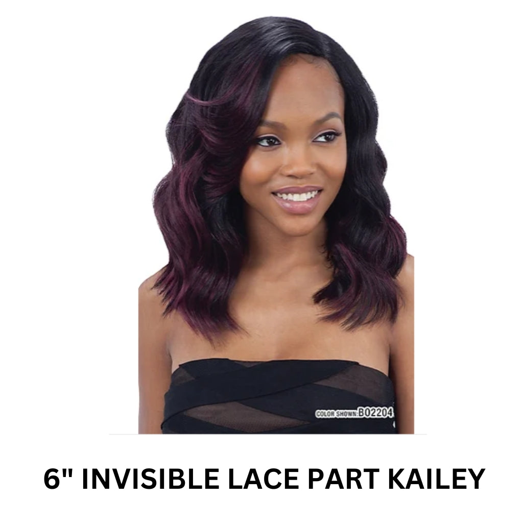 Mayde Beauty Synthetic Invisible 5" Lace Part Wig - KAILEY - BRAID BEAUTY