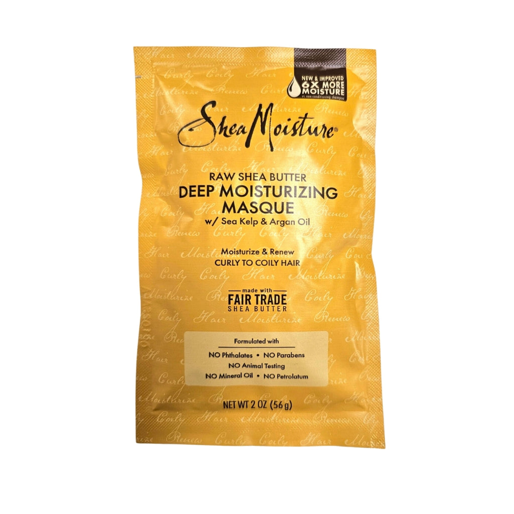 SheaMoisture Raw Shea Butter Deep Moisturizing Masque Packette - BRAID BEAUTY