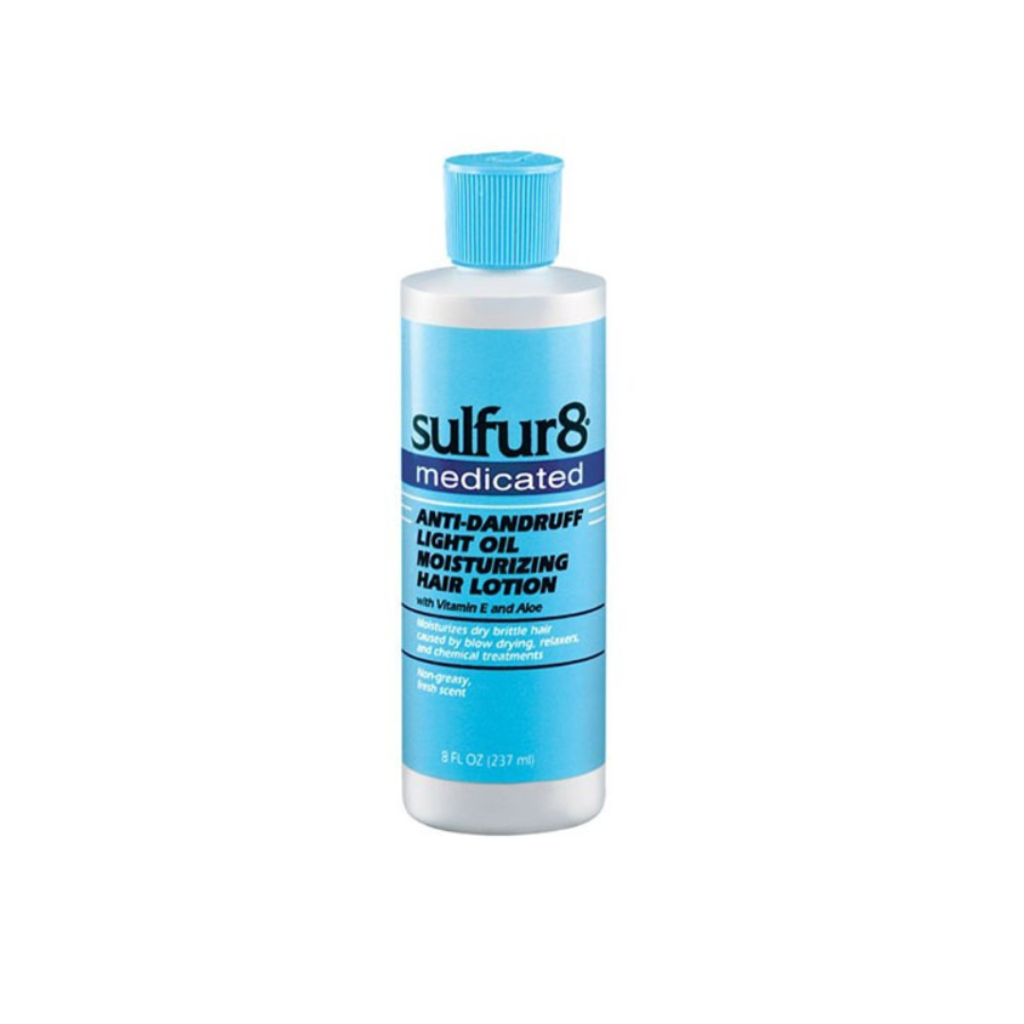 Sulfur 8 Medicated Anti-dandruff Light Oil Moisturizing Hair Lotion - BRAID BEAUTY