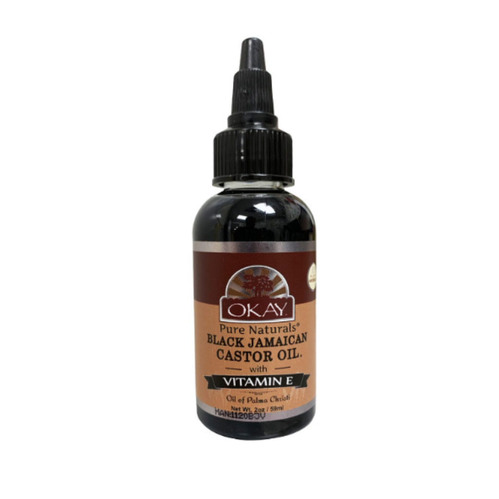 OKAY Black Castor Oil with Vitamin 4oz