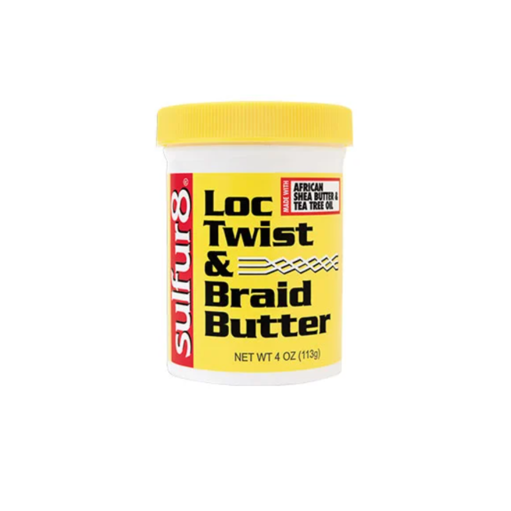Sulfur 8 Loc Twist & Braid Butter 4 oz - BRAID BEAUTY