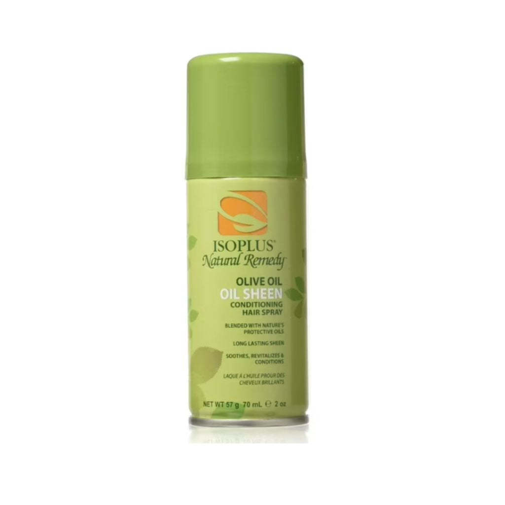 Isoplus Natural Remedy Olive Oil Sheen Hair Spray - BRAID BEAUTY