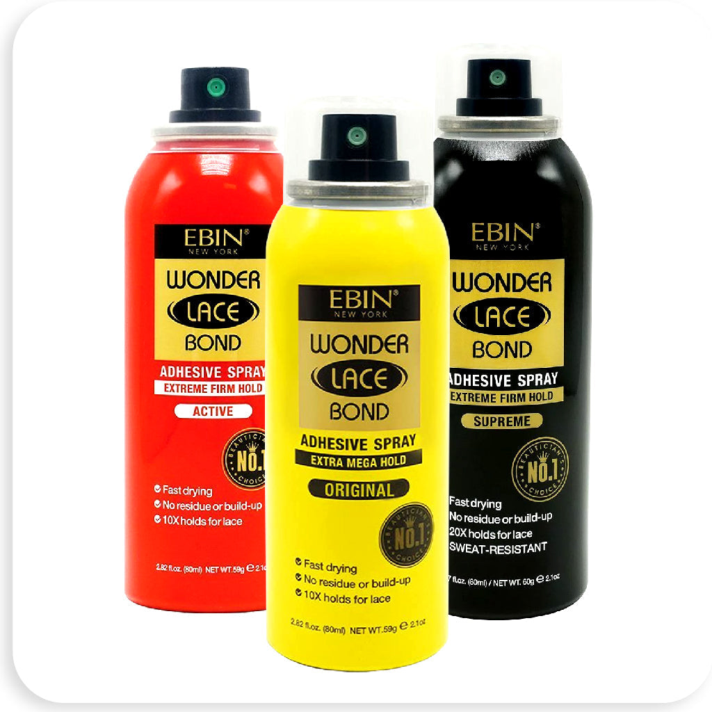 EBIN NEW YORK  Wonder Lace Bond Adhesive Spray 14.2 oz - BRAID BEAUTY
