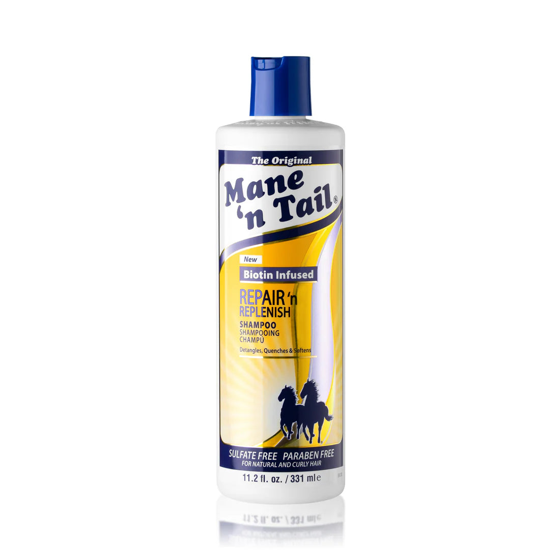 Mane 'N Tail Biotin Repair N Replenish Shampoo 11.2 OZ - BRAID BEAUTY