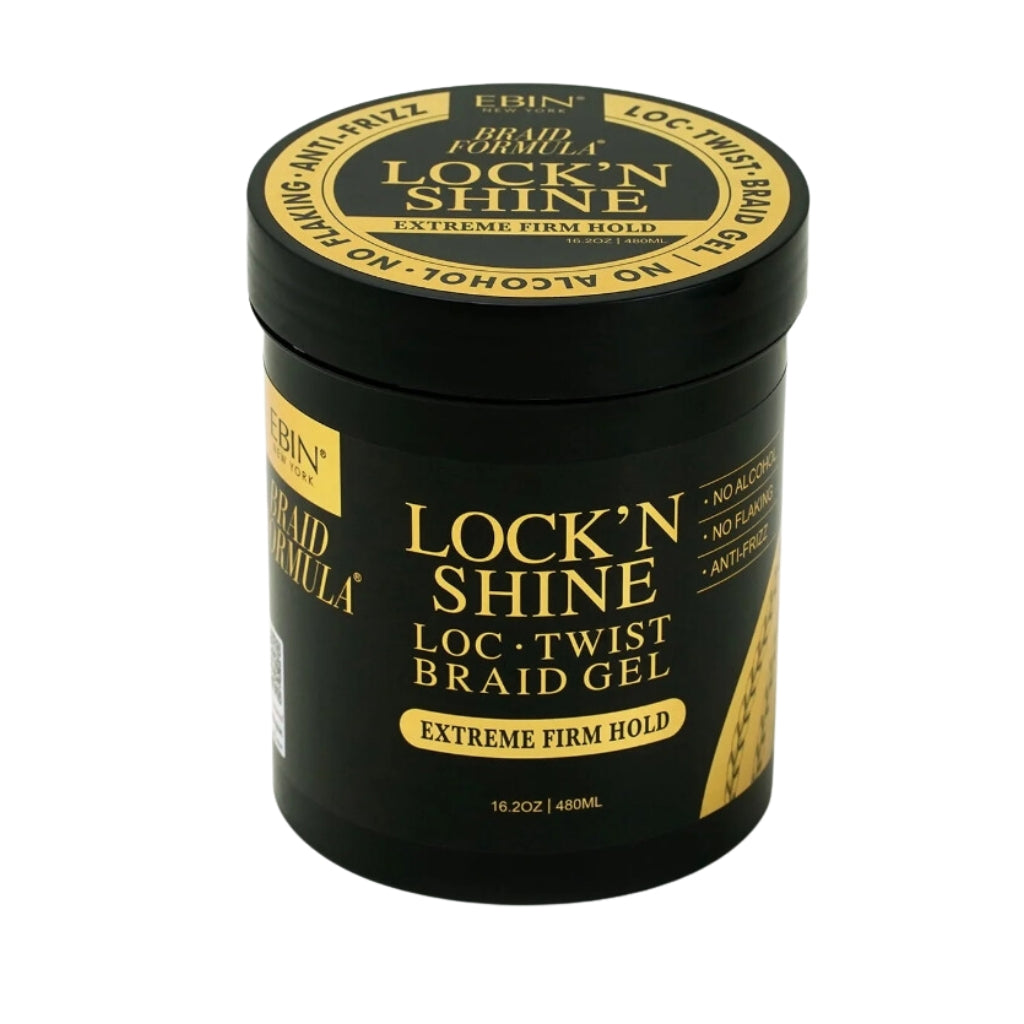 EBIN NEWYORK BRAID FORMULA LOCK'N SHINE 16.2OZ/ 480ML - BRAID BEAUTY