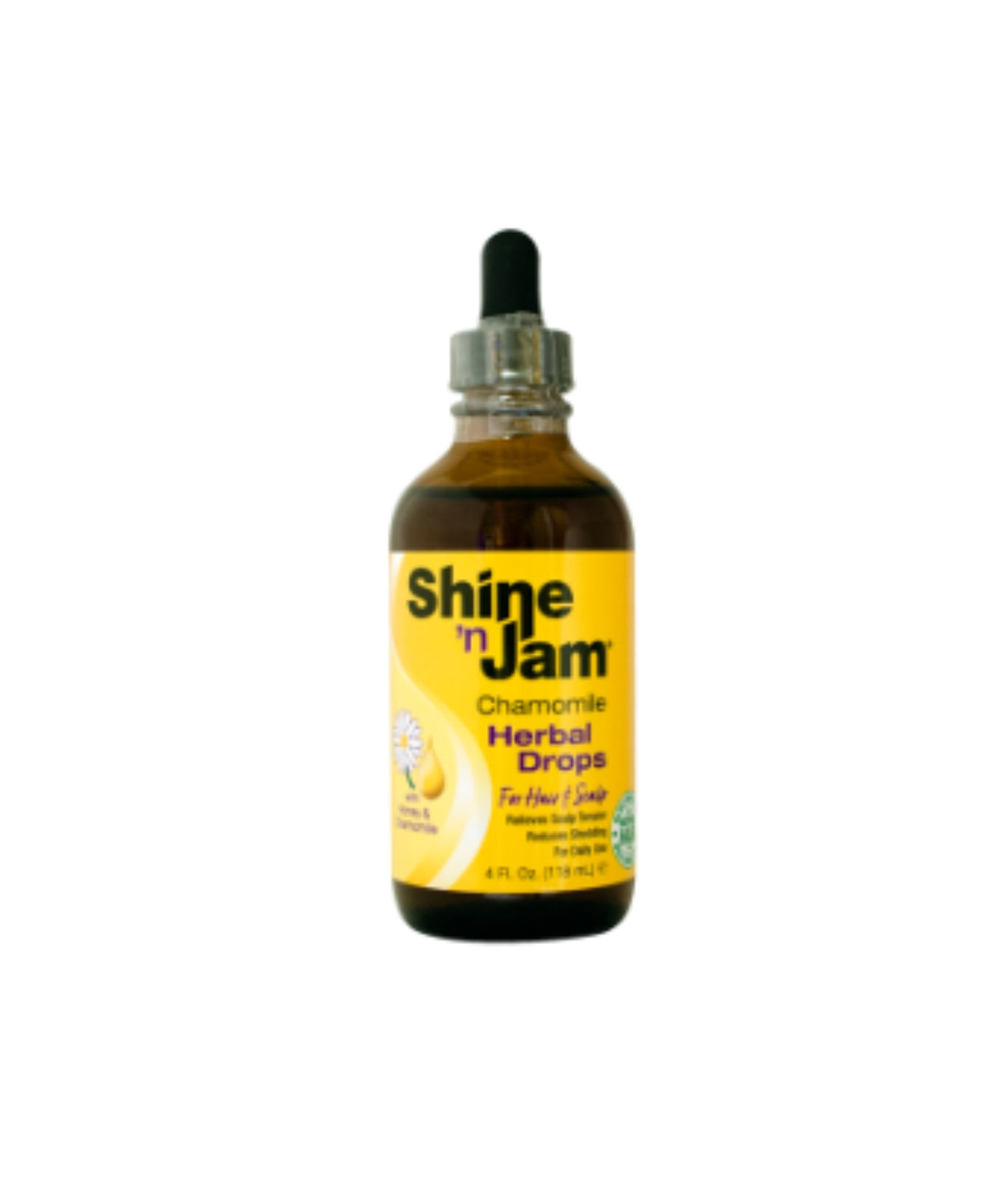 AMPRO SHINE N JAM DROPS CHAMOMILE HERBAL 4 OZ - BRAID BEAUTY