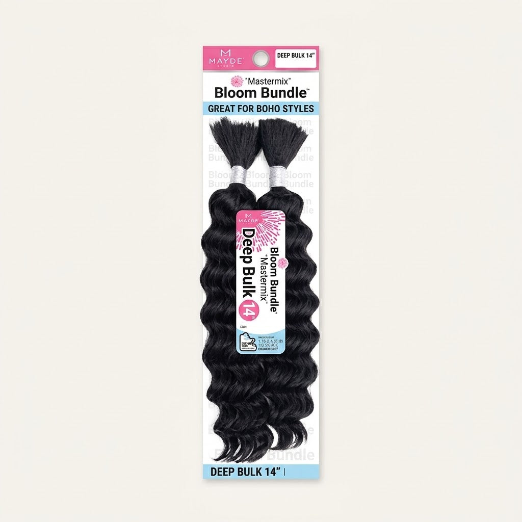 Mayde Beauty Deep Bulk 14" Bloom Bundle Hair