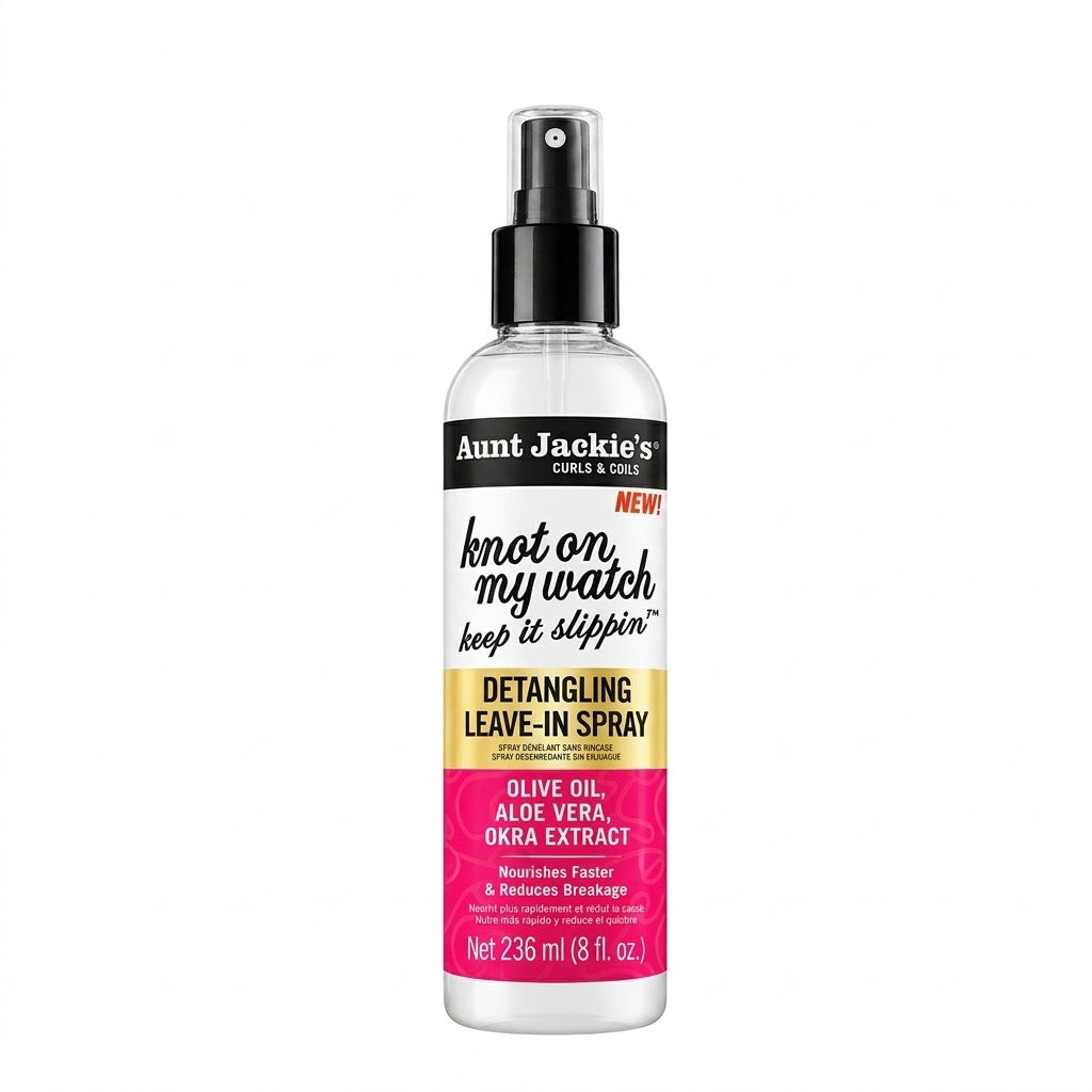 Aunt Jackies Knot On My Watch Keep It Slippin Detangling Leave In Spray 8 oz