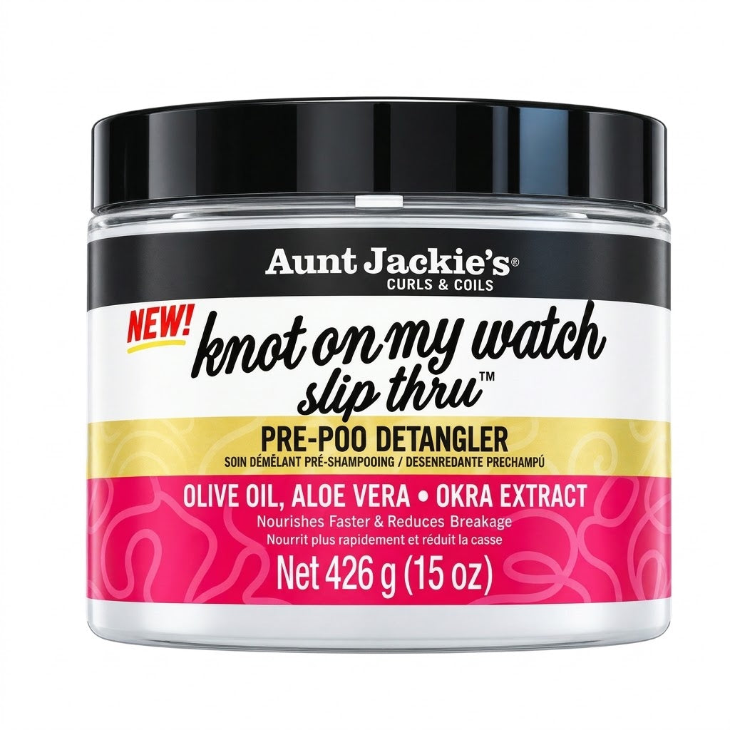 Aunt Jackies Knot On My Watch Slip Thru Pre Poo Detangler 15 oz