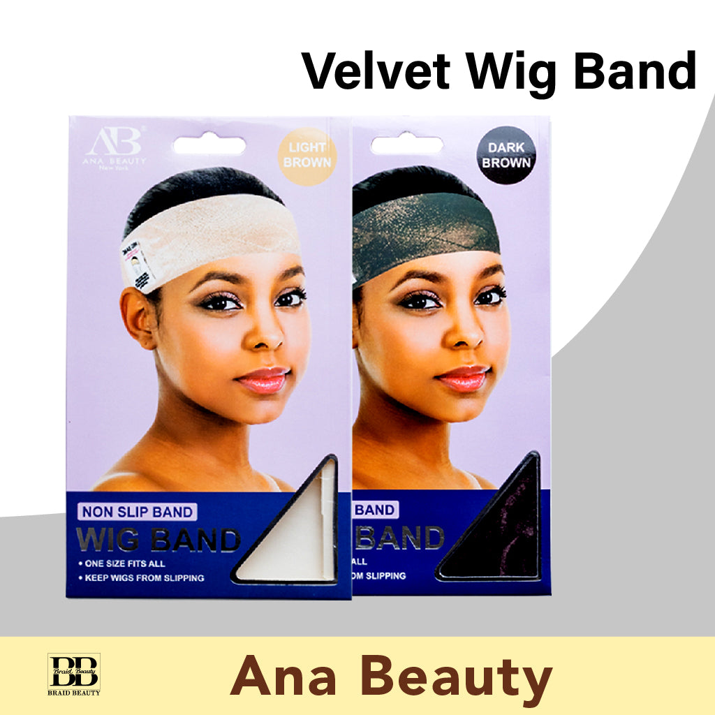 Ana Beauty Wig Grip Band with Silicone, Size: One size, Brown