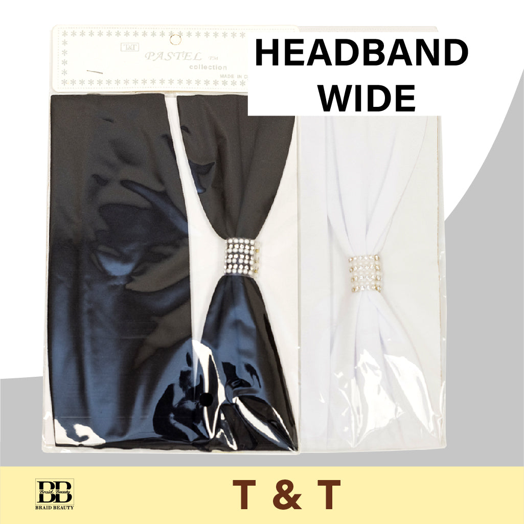 HEAD BAND -WIDE- - BRAID BEAUTY