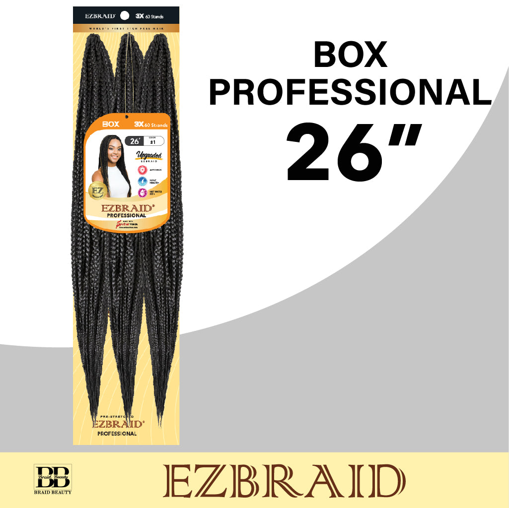EZ BRAID 3X CROCHET BOX BRAIDS 26 (60 STRANDS)