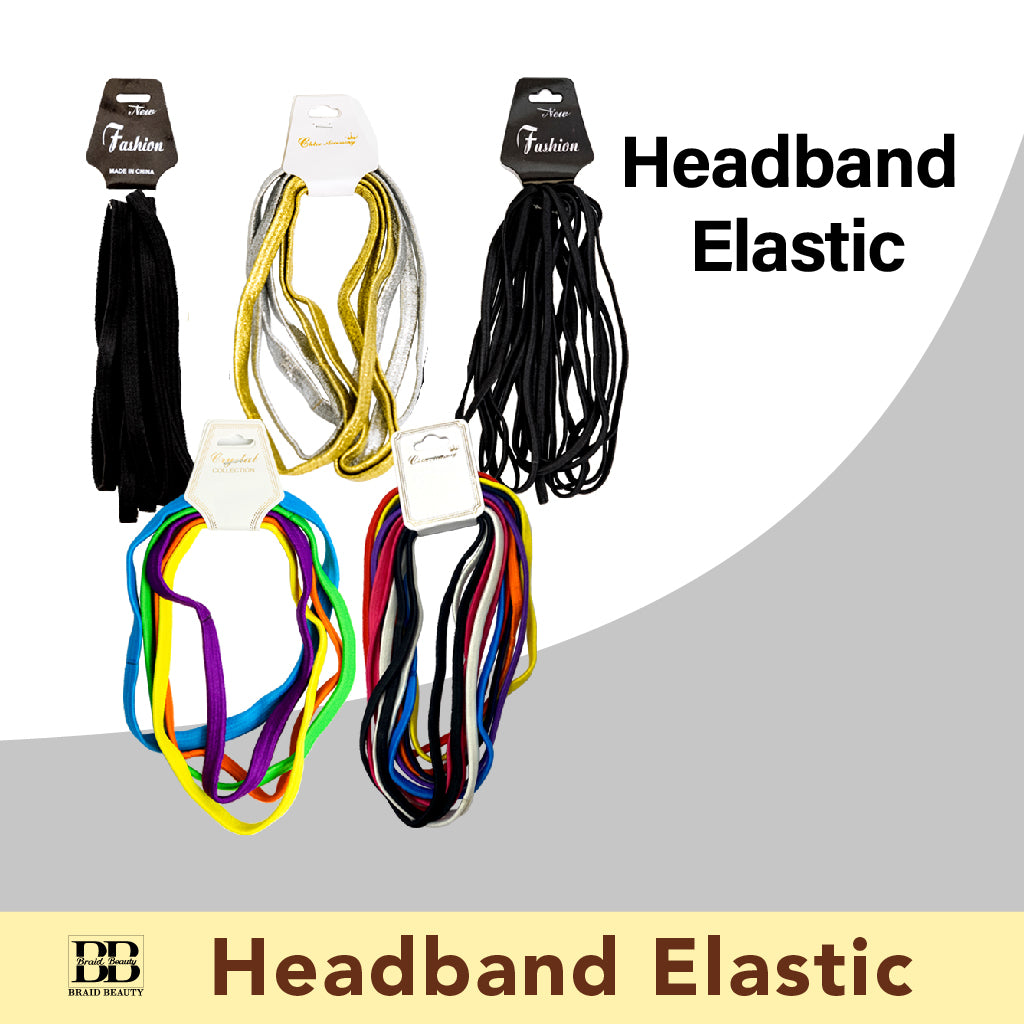 Headband Elastic - BRAID BEAUTY