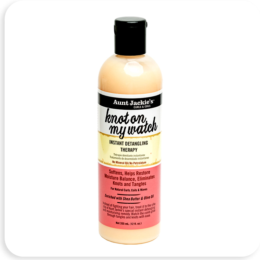 Aunt Jackie's Knot on My Watch Instant Detangling Therapy - 12 fl oz - BRAID BEAUTY INC