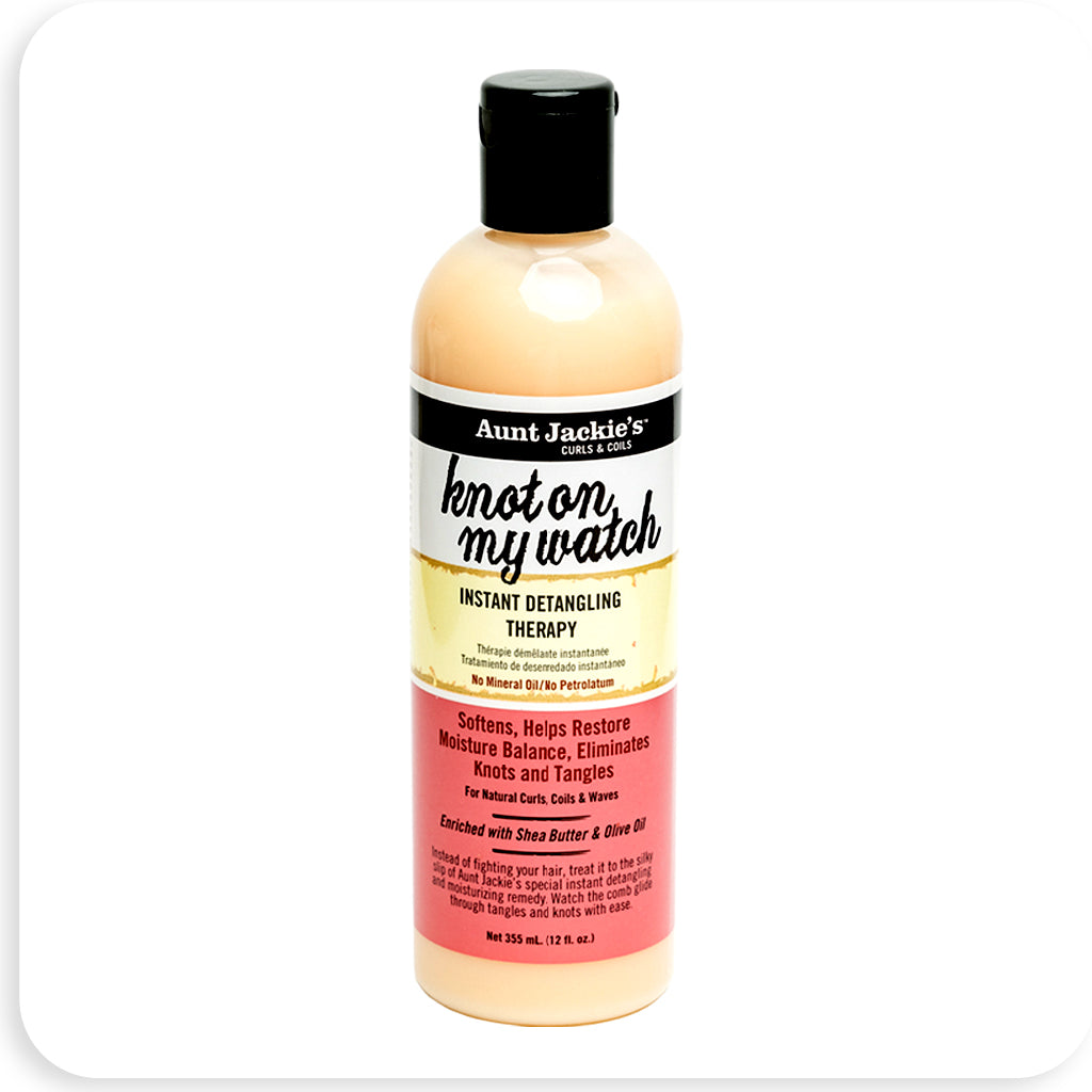 Aunt Jackie's Knot on My Watch Instant Detangling Therapy 12 fl oz - BRAID BEAUTY