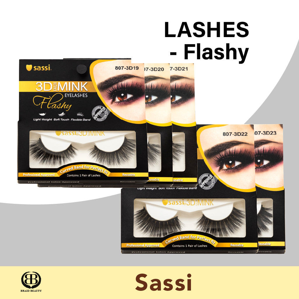 Sassi LASHES - Flashy - BRAID BEAUTY INC