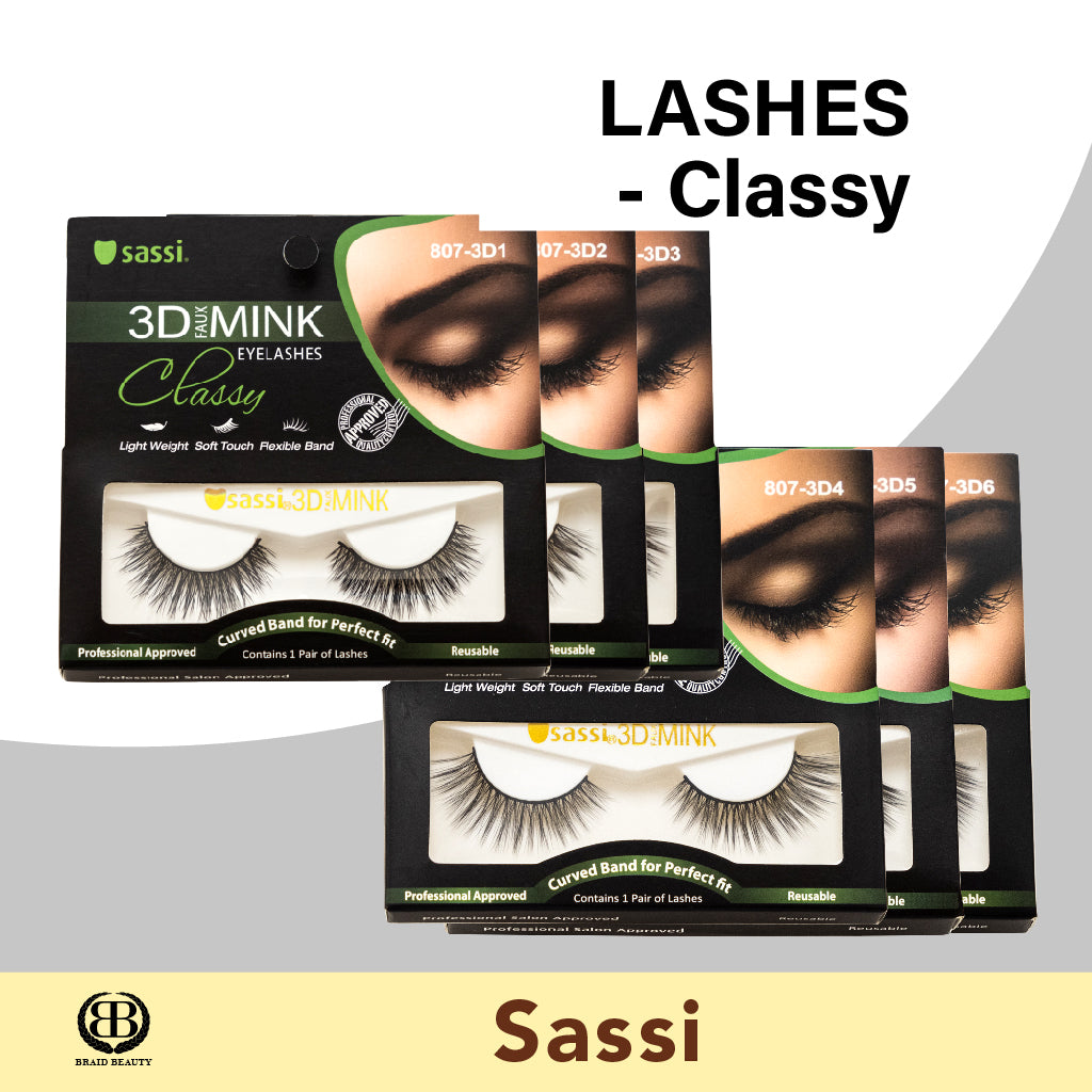 Sassi LASHES - Classy - BRAID BEAUTY INC