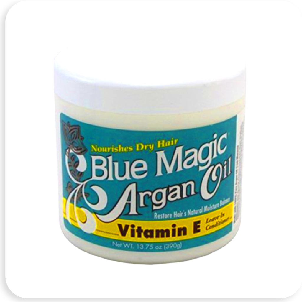 Blue Magic Argan Oil Vitamin E 13.75 oz - BRAID BEAUTY