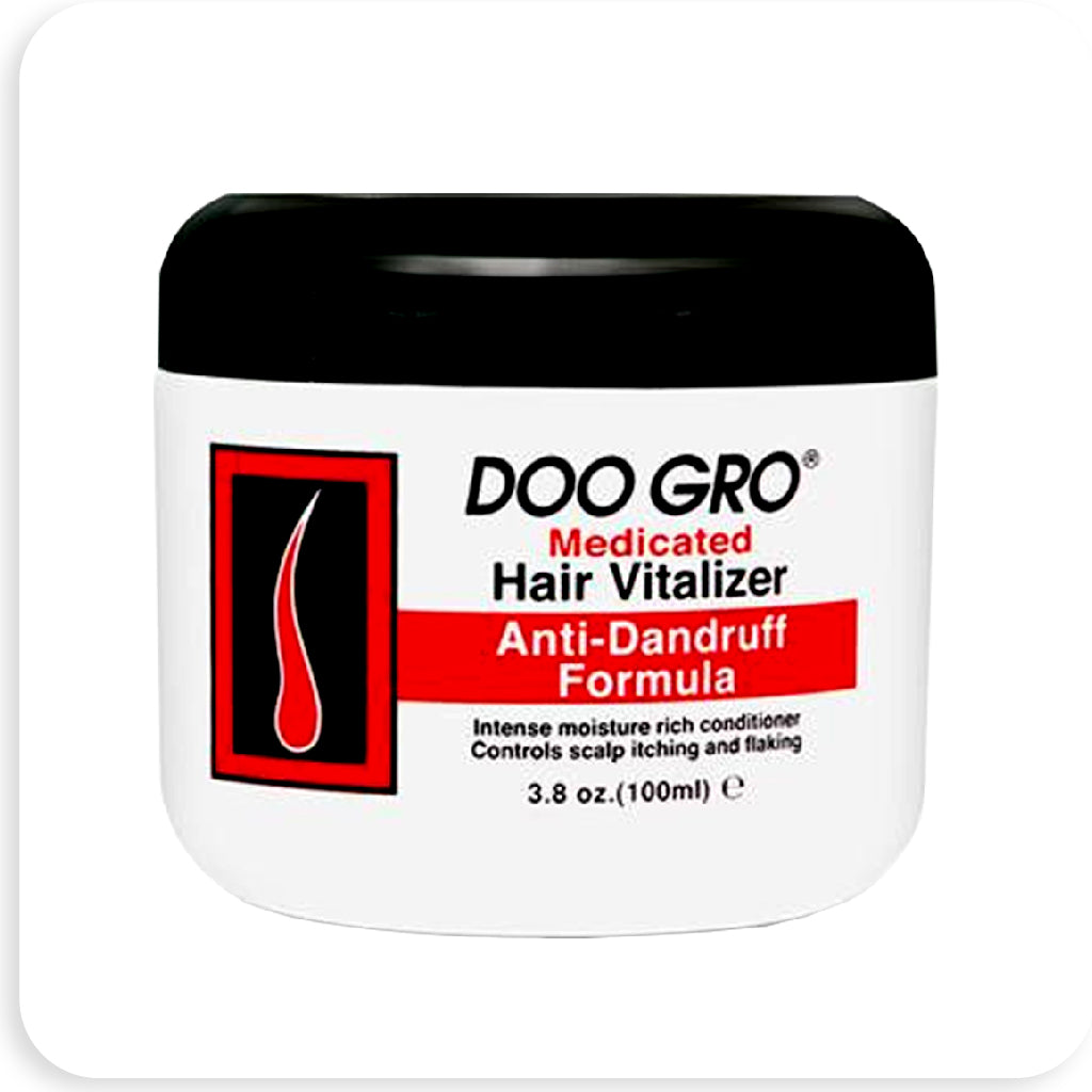 Doo GRO Hair Vitalizer Anti-Dandruff Formula 3.8 oz - BRAID BEAUTY