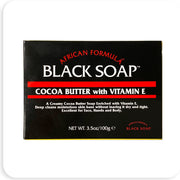 African Formula Black Soap 3.5 oz - BRAID BEAUTY