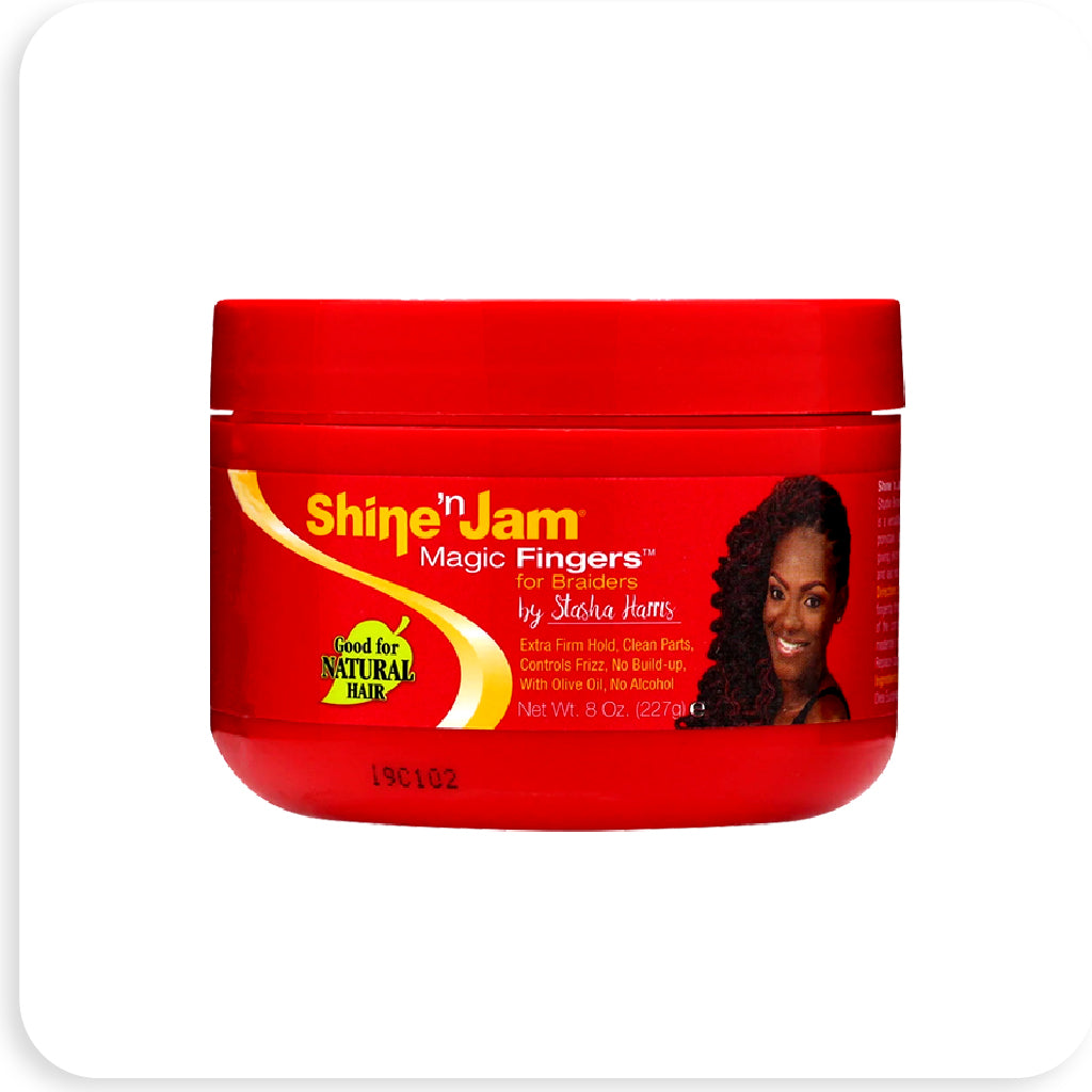 Ampro Shine 'n Jam Magic Finger 8 oz - BRAID BEAUTY