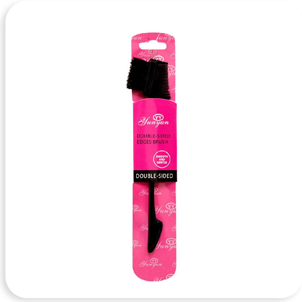 DOUBLE SIDED EDGE BRUSH - BRAID BEAUTY INC