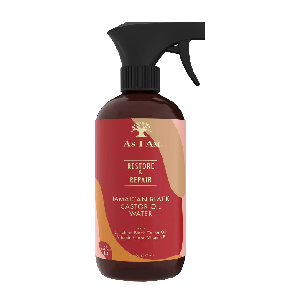 AS I AM Jamaican Black Castor Oil Water 16oz– BRAID BEAUTY
