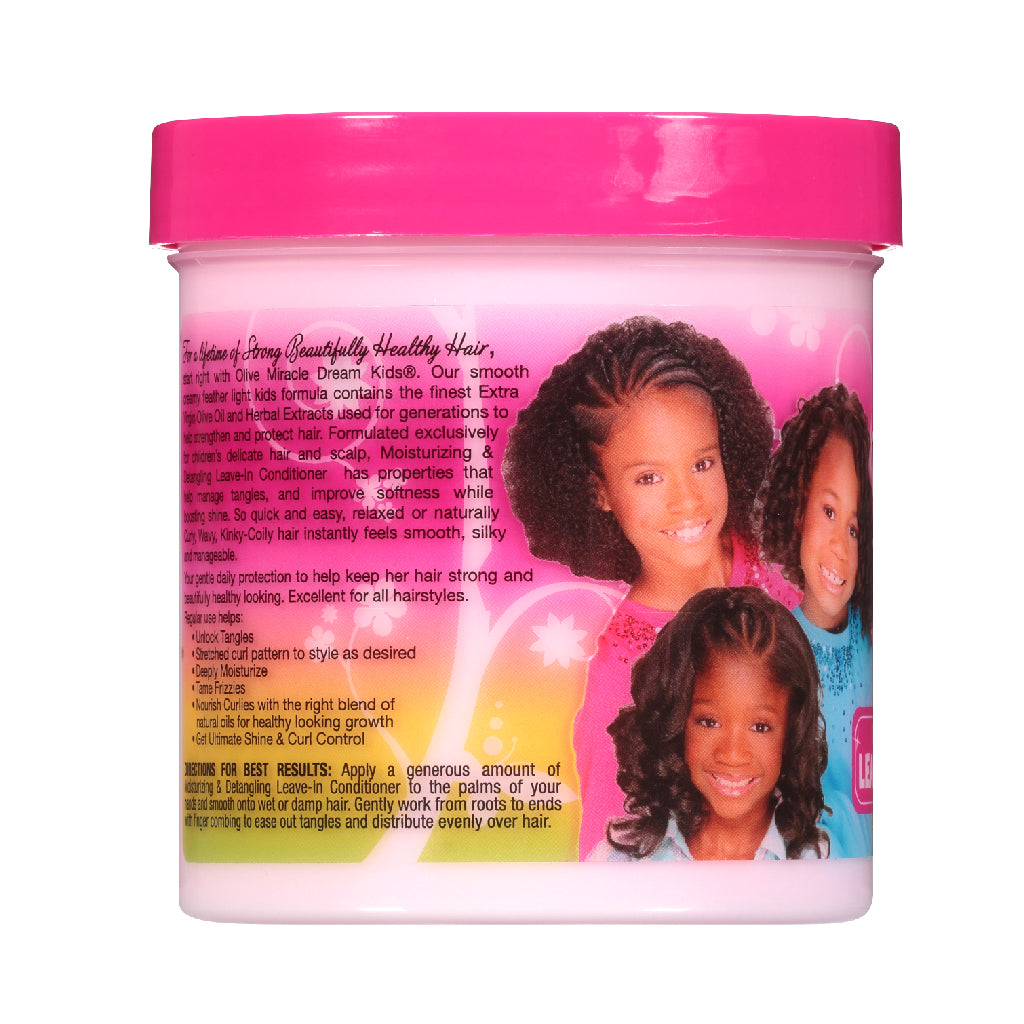 African Pride Dream Kids Olive Miracle Leave In Conditioner, 15 Oz - BRAID BEAUTY