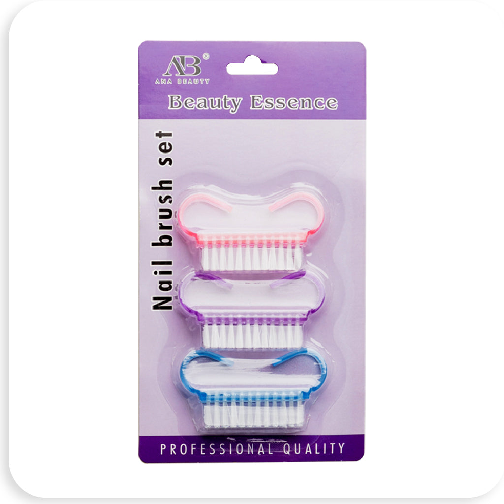 Ana Beauty Nail Brush Set 3 - BRAID BEAUTY