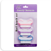 Ana Beauty Nail Brush Set 3 - BRAID BEAUTY