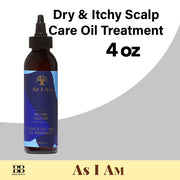 As I AM Dry & Itchy Scalp Care Oil Treatment - BRAID BEAUTY
