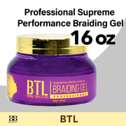 BTL Professional Supreme Performance Braiding Gel 16oz - BRAID BEAUTY