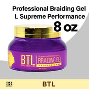 BTL Professional Braiding Gel L Supreme Performance 8 oz - BRAID BEAUTY