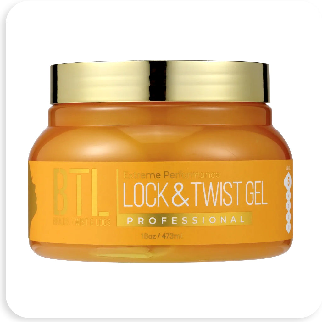 BTL Professional Lock & Twist Gel Extreme Performance 16 OZ - BRAID BEAUTY