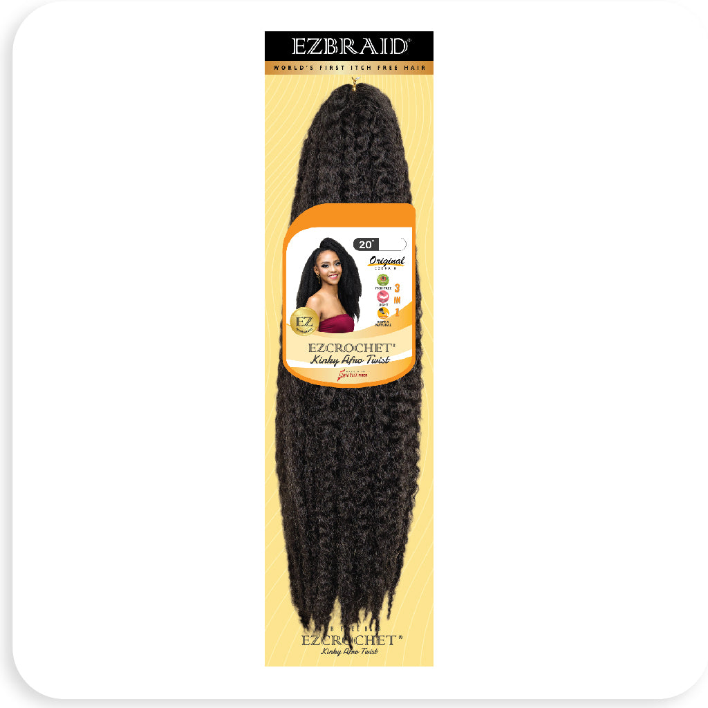 EZCROCHET Kinky Afro Twist 20" - BRAID BEAUTY